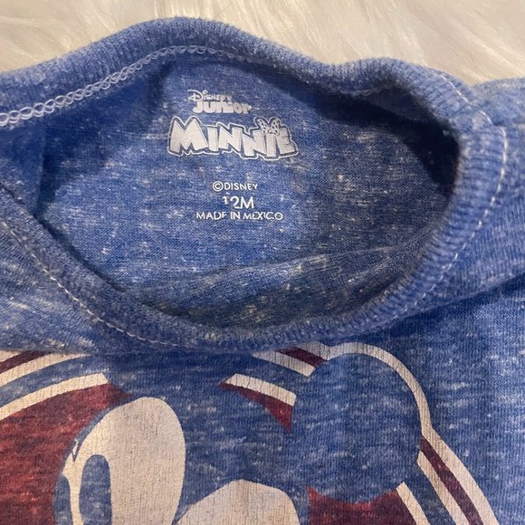 2/$10 Sale! Mickey Mouse T-Shirt and Cat and Jack Jeans Size 12 Months - Picture 3 of 7